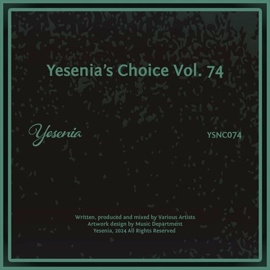 Yesenias Choice, Vol. 74 - cover.jpg