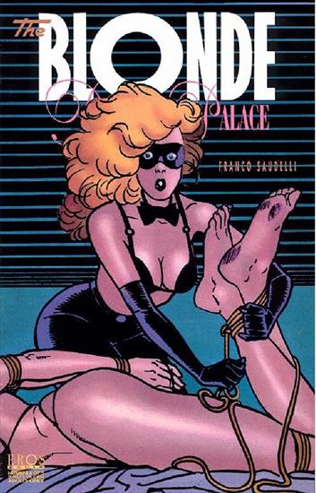 Okładki komiksów - Franco Saudelli - The Blonde Bondage Palace 4.jpg